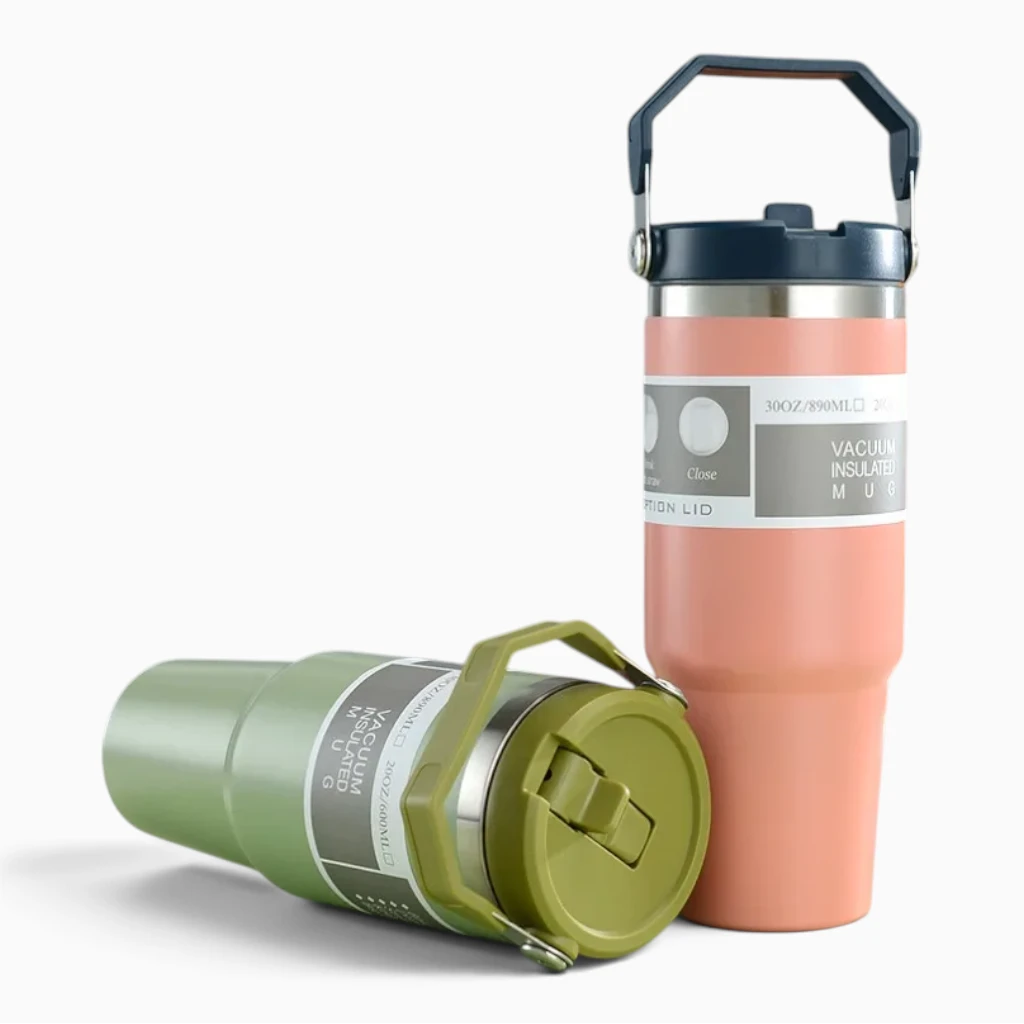 Gourde isotherme 20oz maintenue porte-gourde vélo trajet cycliste