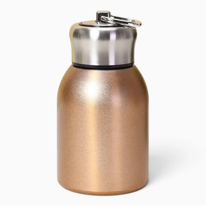 Thermos inox isotherme compact, format mini pour boissons chaudes