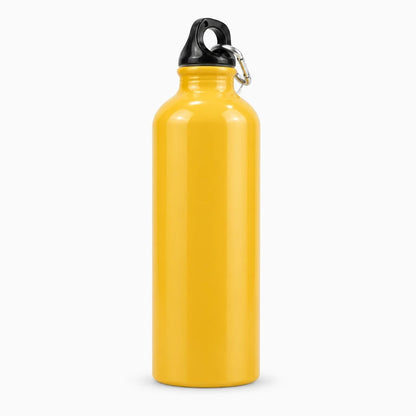 Bouteille 500 ml en aluminium anodisé teinte clair transportable