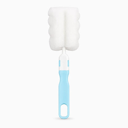 Bouteille grande capacité 2L turquoise et violet, design allongé pour sac de sport et voyage