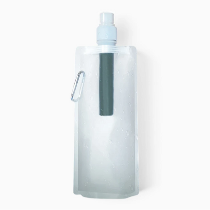 Gourde filtrante randonnée avec paille intégrée pour purifier l'eau en extérieur