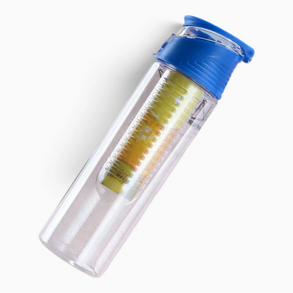 Gourde infuseur fruit 700 ml avec compartiment amovible pour fruits frais
