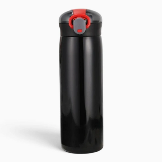 Gourde isotherme inox avec double paroi sous vide, format compact 320 ml