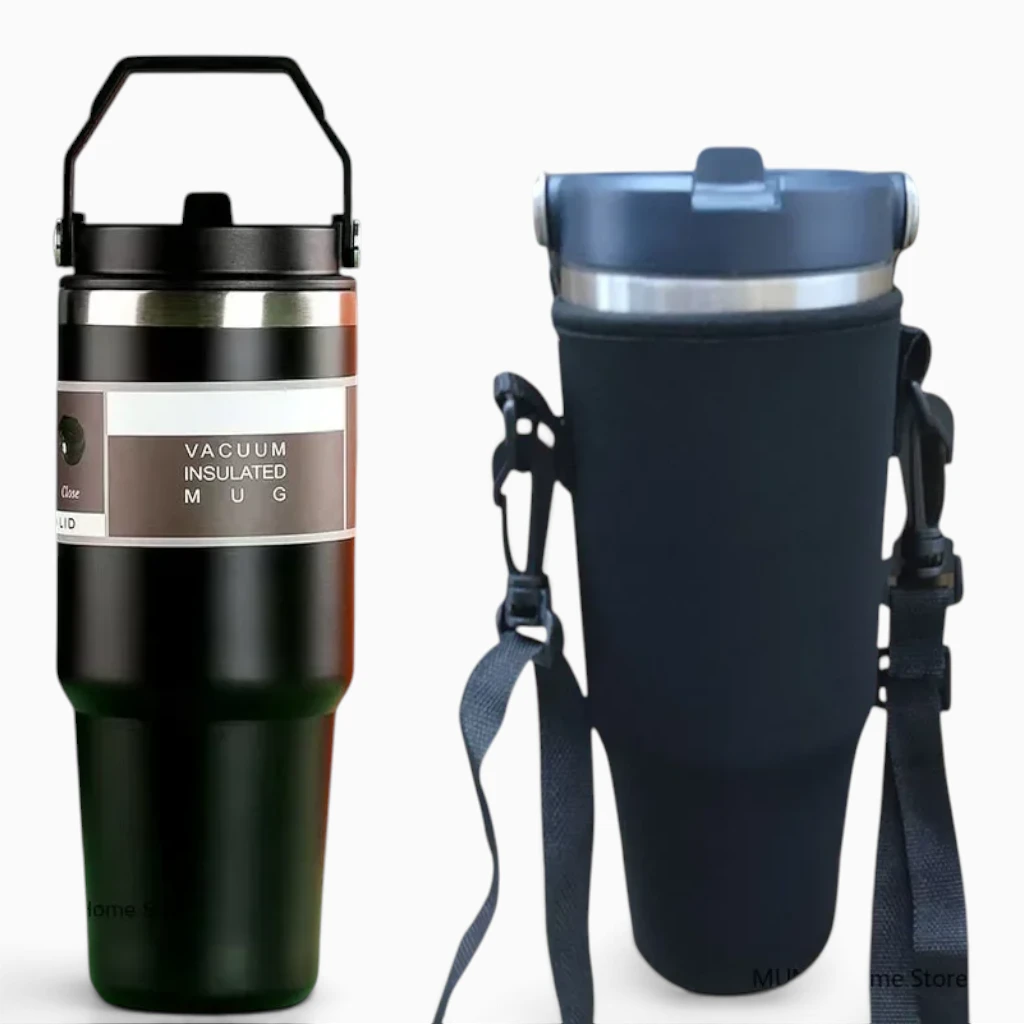Gourde paille isotherme 30oz maintenant boisson froide plusieurs heures