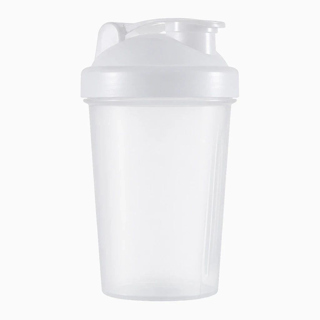 Bouteille mixeur de 400 ml disponible en six coloris pour le sport et l'entraînement