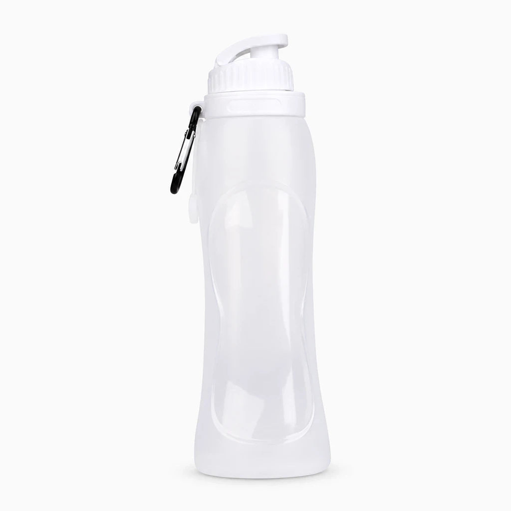 Gourde molle de 500 ml en silicone souple pliable pour sport et randonnée