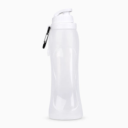 Gourde molle de 500 ml en silicone souple pliable pour sport et randonnée