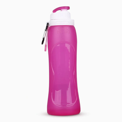 Récipient souple de 500 ml facile à remplir et nettoyer pour le camping