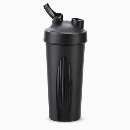 Gourde de sport 600 ml design épuré avec système shaker intégré pour préparation facile