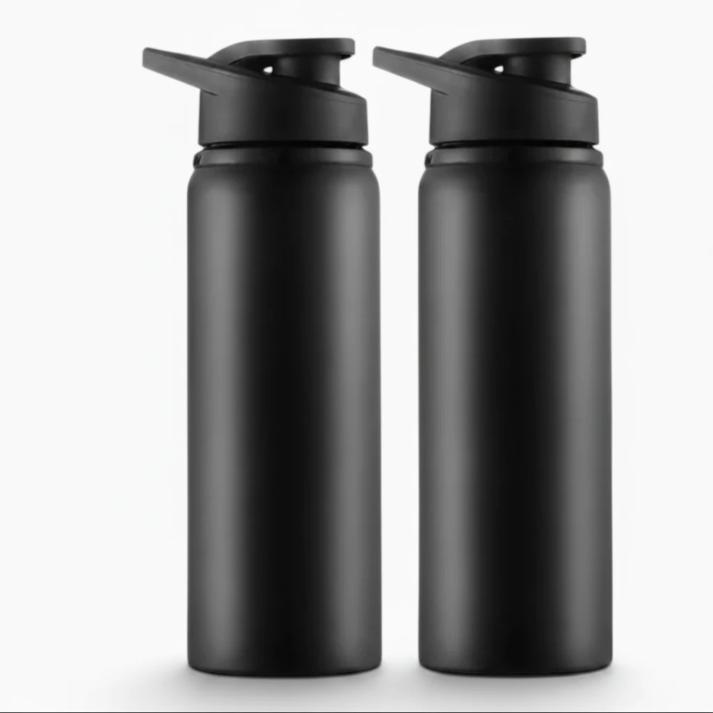 Bouteille réutilisable avec fermeture hermétique