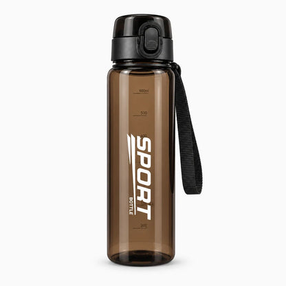 Bouteille réutilisable 560 ml en plastique résistant aux chocs, teinte verte