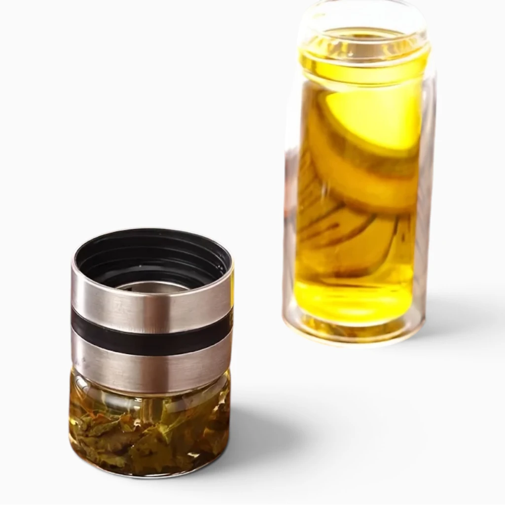 Infuseur thé portable paroi isolée conservation température longue durée