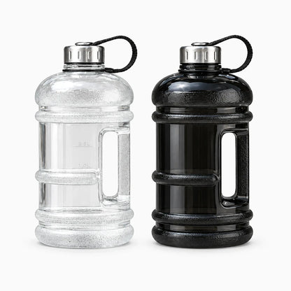 Réservoir d'eau trail capacité 2L en matière robuste avec marquages de niveau de remplissage