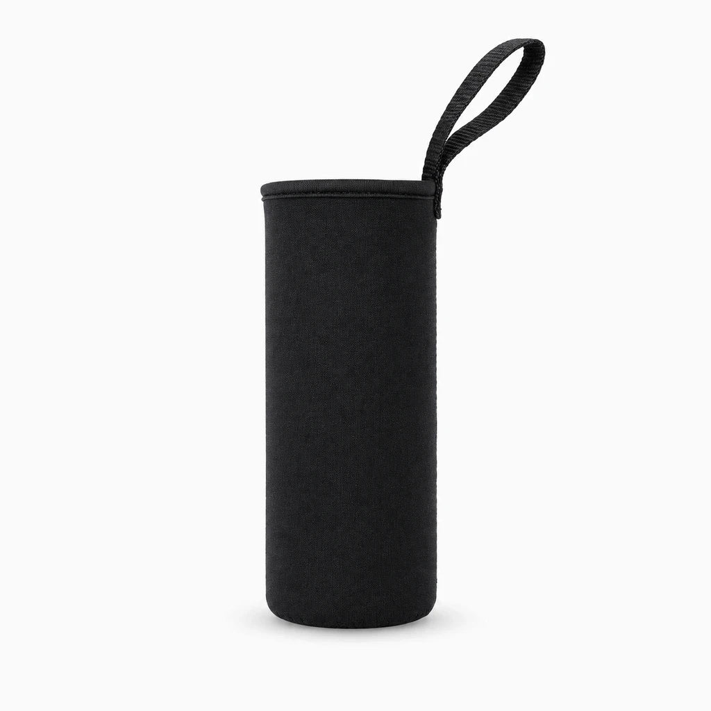 Housse gourde noire isolante pour bouteille 750 ml, 1000 ml ou 1500 ml