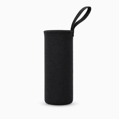 Housse gourde noire isolante pour bouteille 750 ml, 1000 ml ou 1500 ml