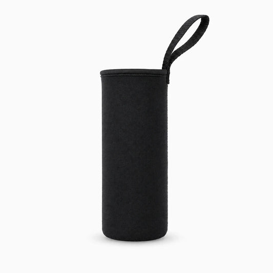 Housse gourde noire isolante pour bouteille 750 ml, 1000 ml ou 1500 ml