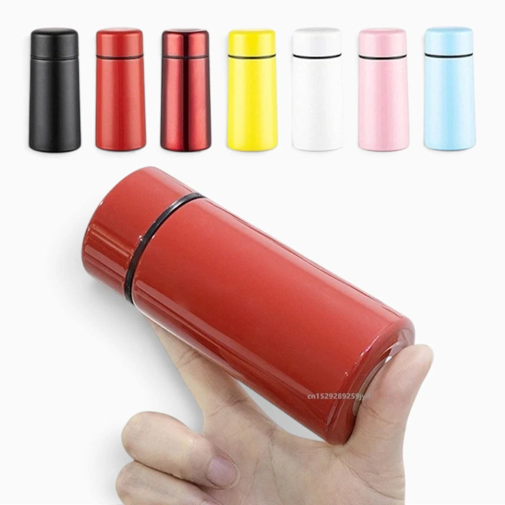 Gourde thermos miniature en acier inoxydable 304, conservation chaleur ou froid