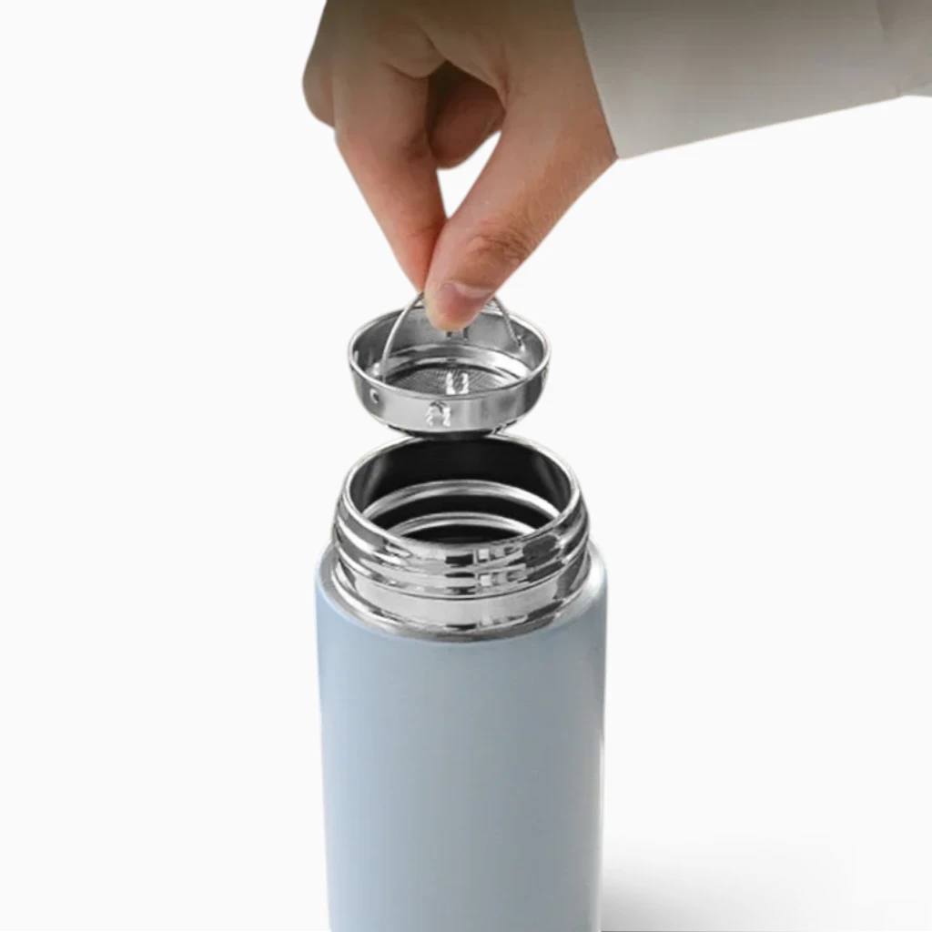 Thermos compact 200ml équipé de technologie sous vide double paroi