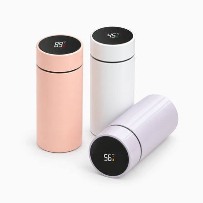 Miniature thermos noir à paroi double vide, résistant et sans BPA