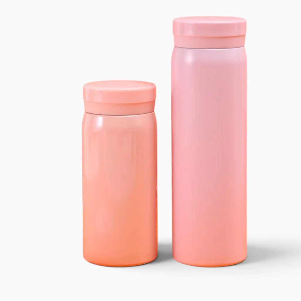 Petit thermos mug de voyage, acier 304 inoxydable sans rétention d'odeur