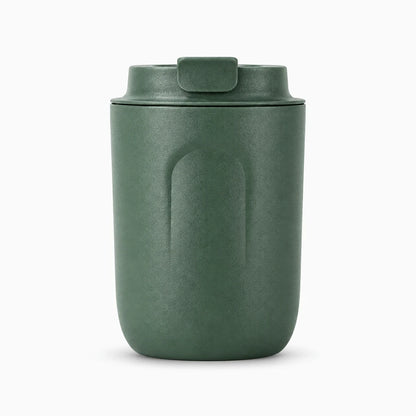 Détail de la double paroi sous vide du thermos mug café garantissant l'isolation thermique