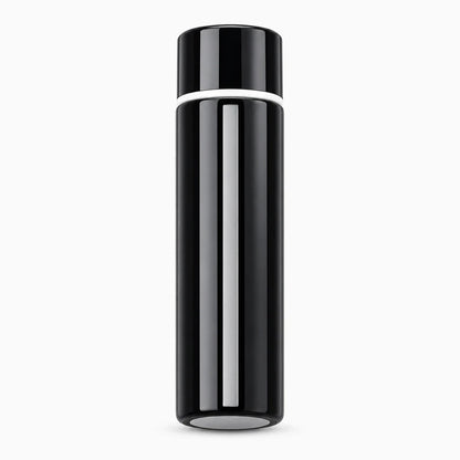 Petit thermos café 150 ml en acier inoxydable à paroi sous vide, noir