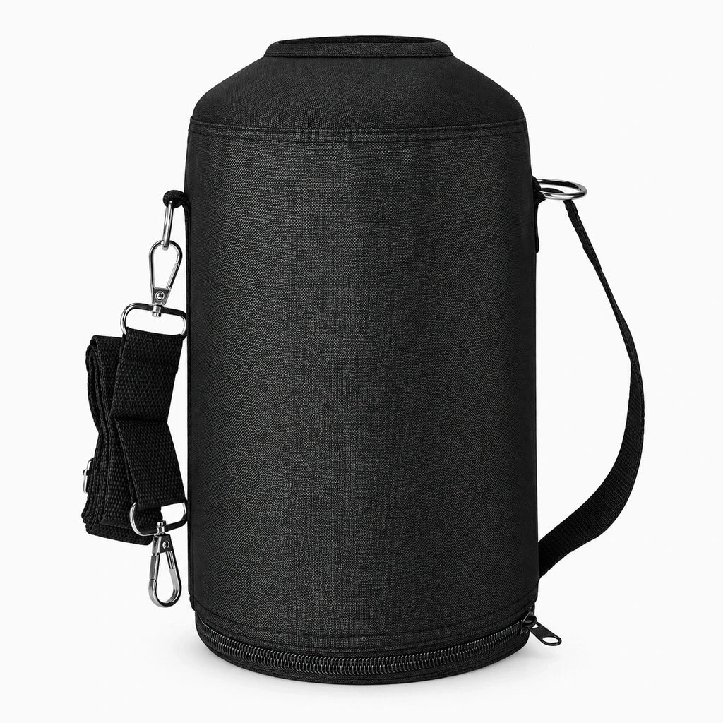Porte bouteille isotherme avec bandoulière réglable pour bouteilles 64 oz et 128 oz