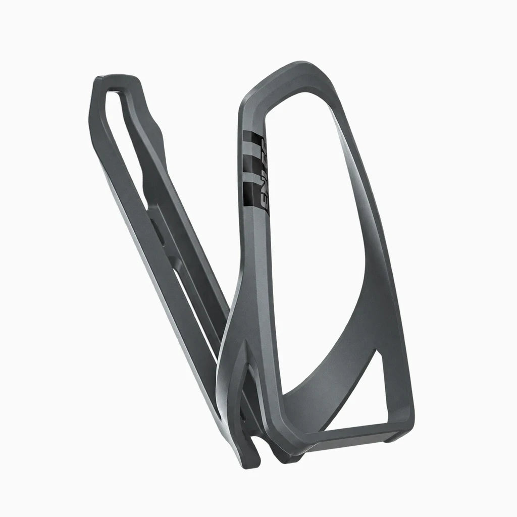 Support de gourde cyclisme en bleu et gris, compatible vélos route et VTT