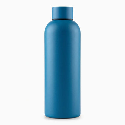 Thermos en inox 750 ml avec double paroi isotherme, coloris bleu électrique