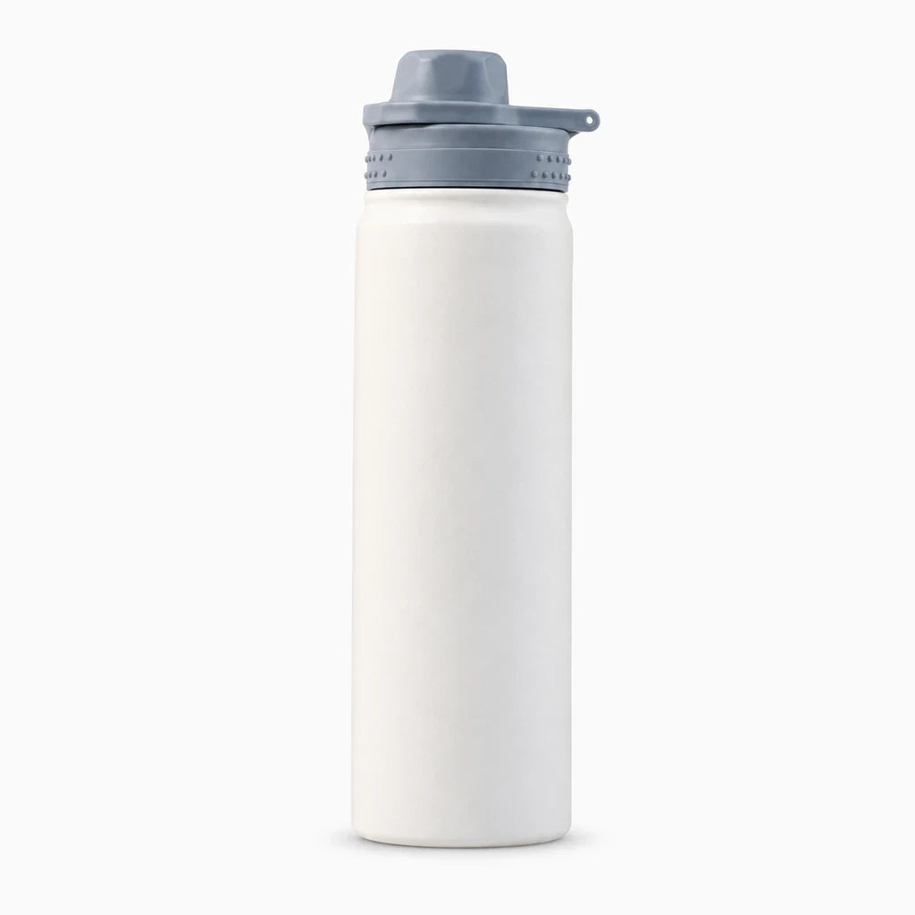 Gamme de couleurs — violet, rose, blanc, vert — du thermos pour boissons chaudes