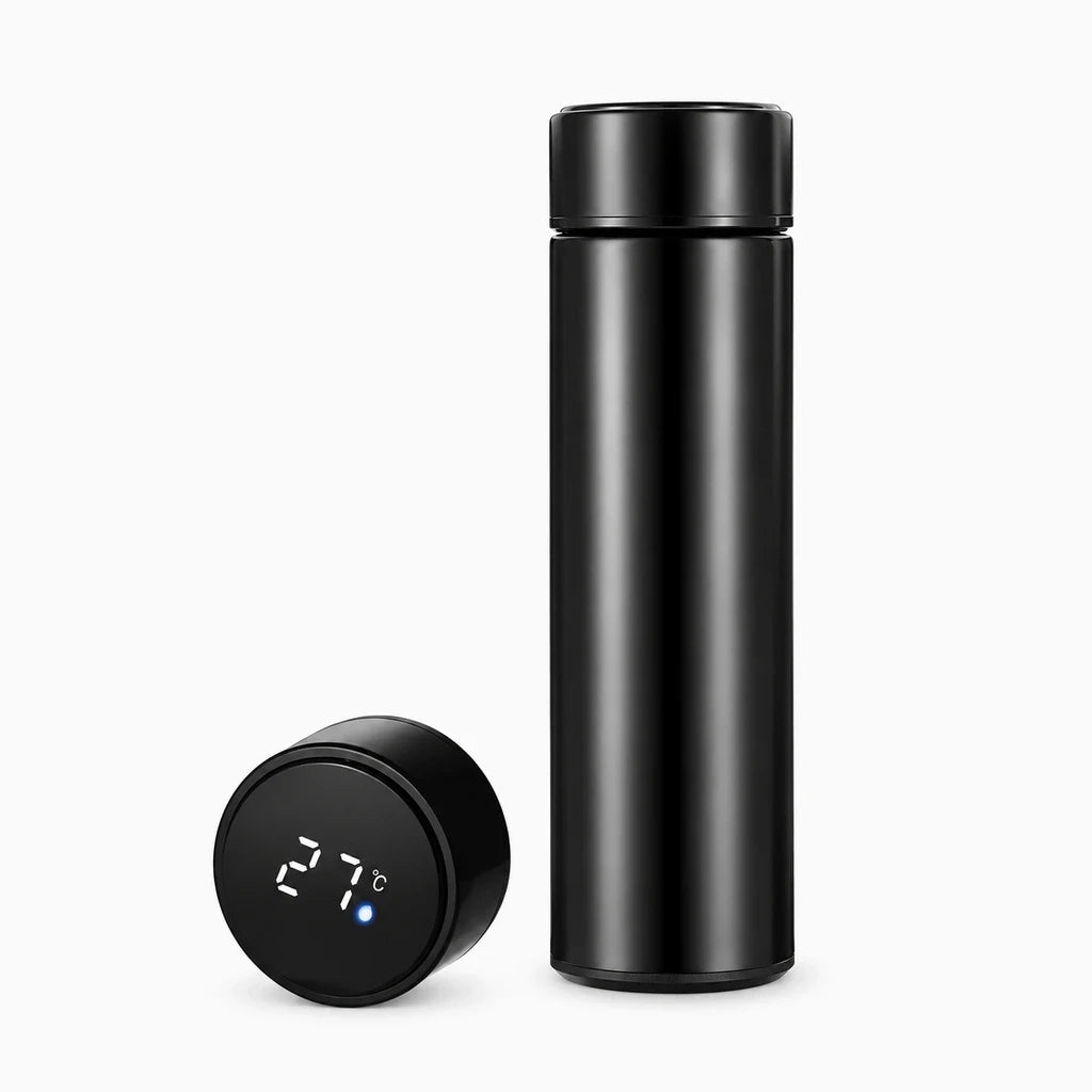 Thermos publicitaire coloris rose rouge bleu noir blanc doré, 500 ml isolation sous vide thermique
