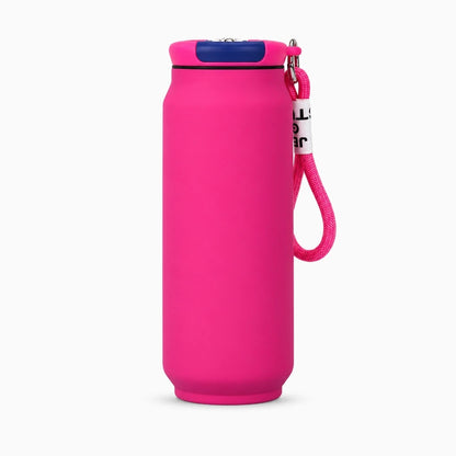 Gourde isotherme compacte blanc pur, parfaite pour le bureau et les déplacements